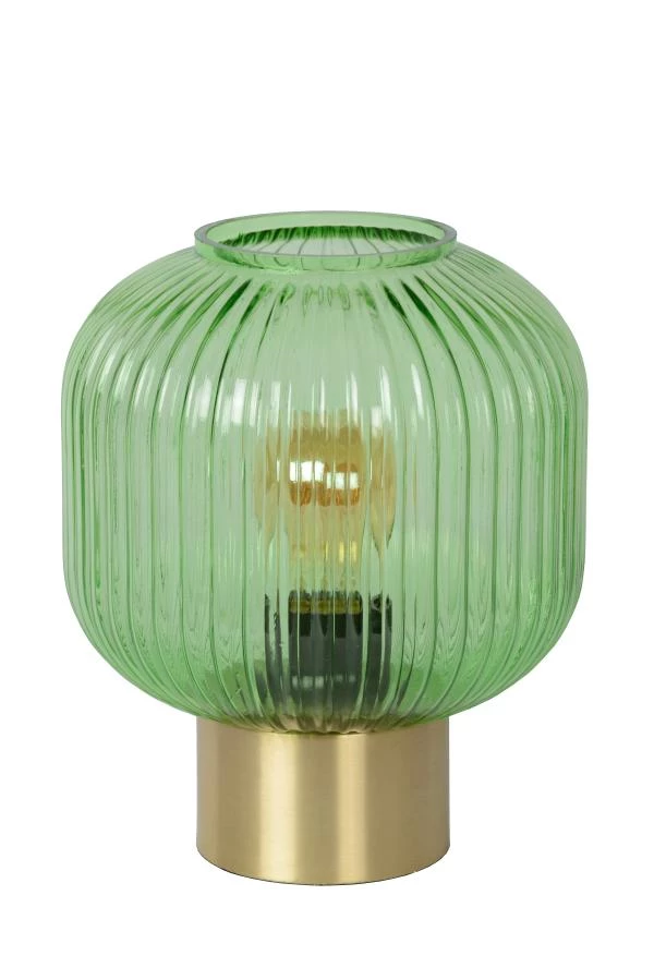 Lucide MALOTO - Table lamp - Ø 20 cm - 1xE27 - Green - turned off